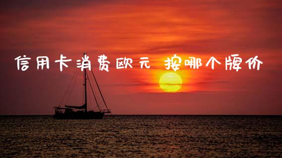 信用卡消费欧元 按哪个牌价_https://wap.sdyuehang.cn_美股行情_第1张