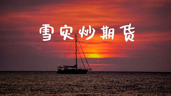 雪灾炒期货_https://wap.sdyuehang.cn_产经新闻_第1张