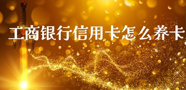 工商银行信用卡怎么养卡_https://wap.sdyuehang.cn_美股行情_第1张