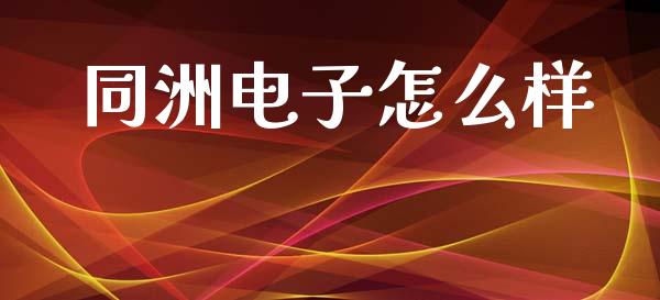 同洲电子怎么样_https://wap.sdyuehang.cn_美股行情_第1张
