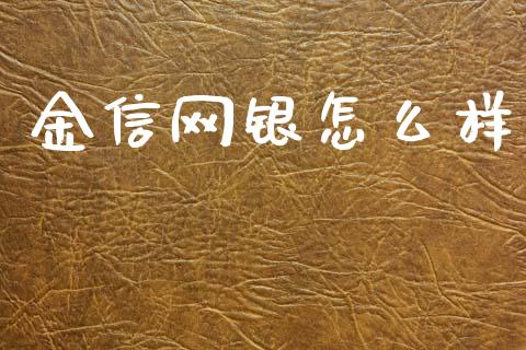 金信网银怎么样_https://wap.sdyuehang.cn_新股申购_第1张