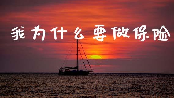 我为什么要做保险_https://wap.sdyuehang.cn_债券资讯_第1张