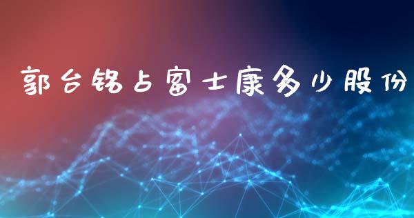 郭台铭占富士康多少股份_https://wap.sdyuehang.cn_债券资讯_第1张