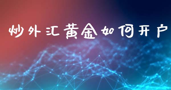 炒外汇黄金如何开户_https://wap.sdyuehang.cn_新股申购_第1张