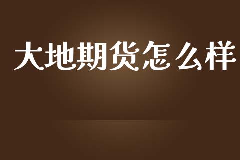 大地期货怎么样_https://wap.sdyuehang.cn_产经新闻_第1张