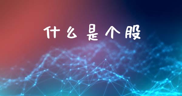 什么是个股_https://wap.sdyuehang.cn_美股行情_第1张
