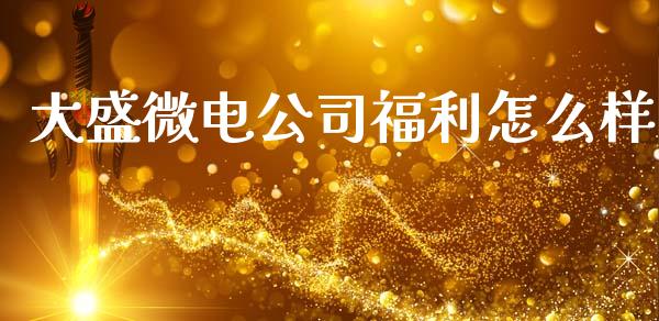 大盛微电公司福利怎么样_https://wap.sdyuehang.cn_新股申购_第1张