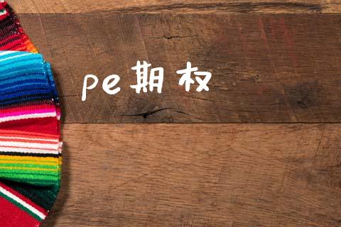pe期权_https://wap.sdyuehang.cn_新股申购_第1张