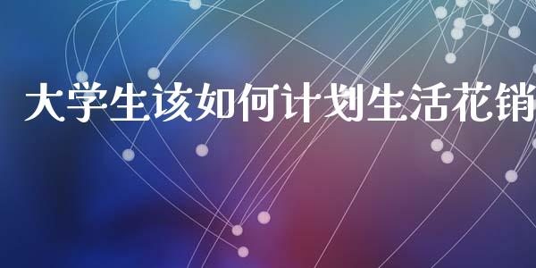 大学生该如何计划生活花销_https://wap.sdyuehang.cn_新股申购_第1张