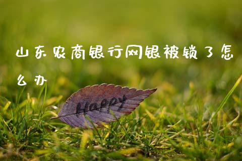 山东农商银行网银被锁了怎么办_https://wap.sdyuehang.cn_产经新闻_第1张