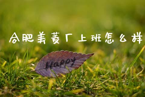合肥美菱厂上班怎么样_https://wap.sdyuehang.cn_美股行情_第1张