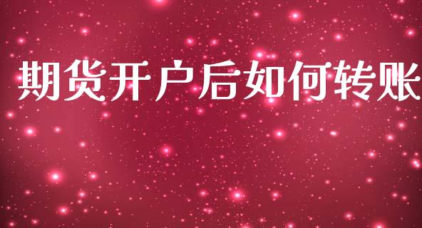 期货开户后如何转账_https://wap.sdyuehang.cn_债券资讯_第1张