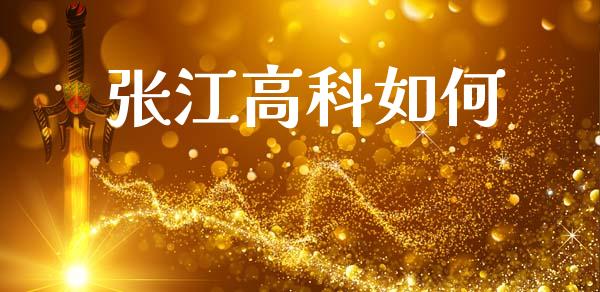 张江高科如何_https://wap.sdyuehang.cn_债券资讯_第1张