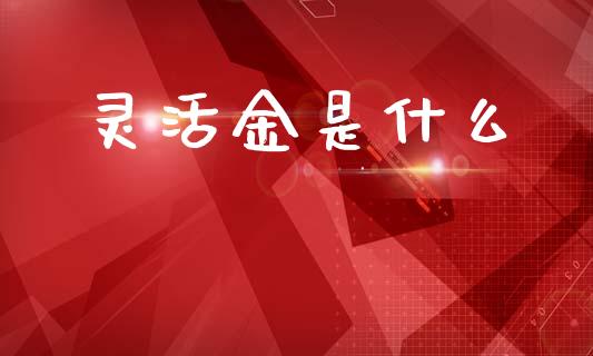 灵活金是什么_https://wap.sdyuehang.cn_债券资讯_第1张