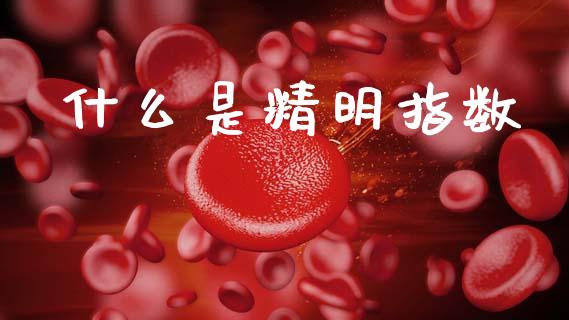什么是精明指数_https://wap.sdyuehang.cn_产经新闻_第1张