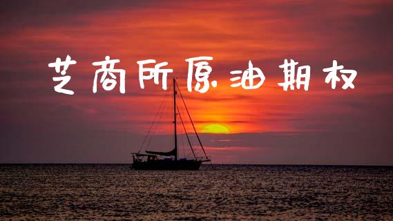 芝商所原油期权_https://wap.sdyuehang.cn_美股行情_第1张