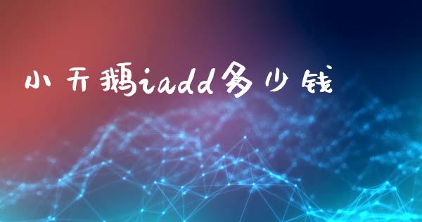 小天鹅iadd多少钱_https://wap.sdyuehang.cn_美股行情_第1张