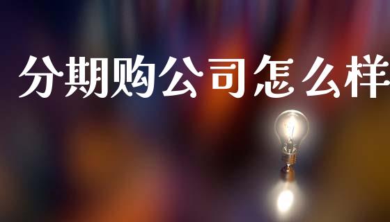 分期购公司怎么样_https://wap.sdyuehang.cn_美股行情_第1张