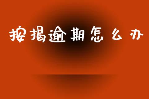 按揭逾期怎么办_https://wap.sdyuehang.cn_美股行情_第1张