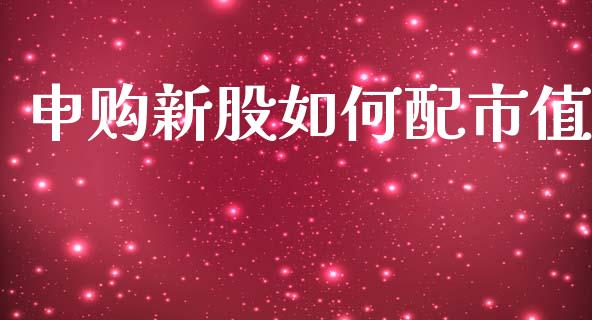 申购新股如何配市值_https://wap.sdyuehang.cn_美股行情_第1张