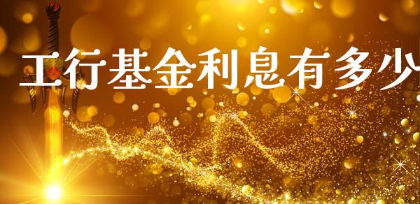 工行基金利息有多少_https://wap.sdyuehang.cn_新股申购_第1张