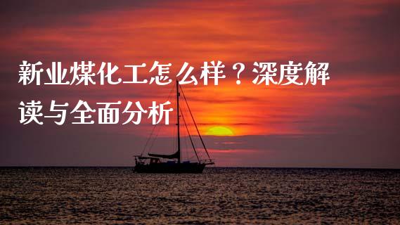 新业煤化工怎么样？深度解读与全面分析_https://wap.sdyuehang.cn_产经新闻_第1张