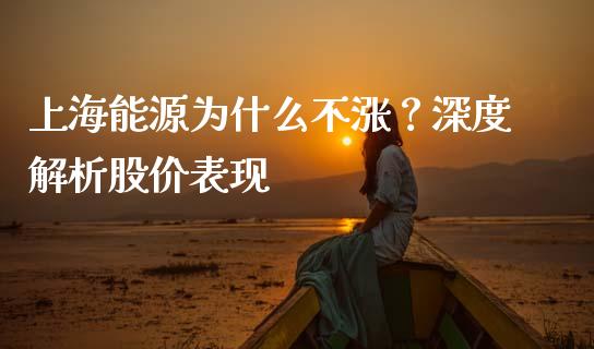 上海能源为什么不涨？深度解析股价表现_https://wap.sdyuehang.cn_美股行情_第1张