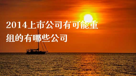 2014上市公司有可能重组的有哪些公司_https://wap.sdyuehang.cn_新股申购_第1张