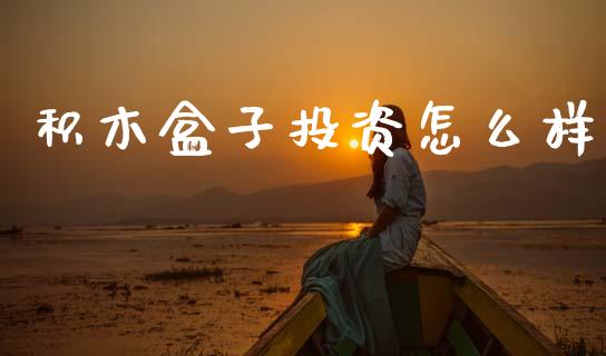 积木盒子投资怎么样_https://wap.sdyuehang.cn_新股申购_第1张