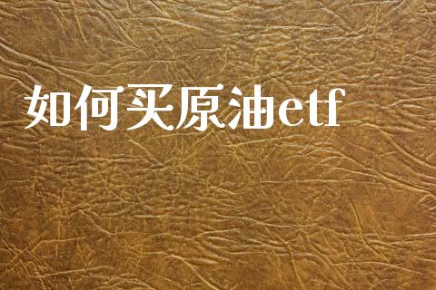 如何买原油etf_https://wap.sdyuehang.cn_新股申购_第1张