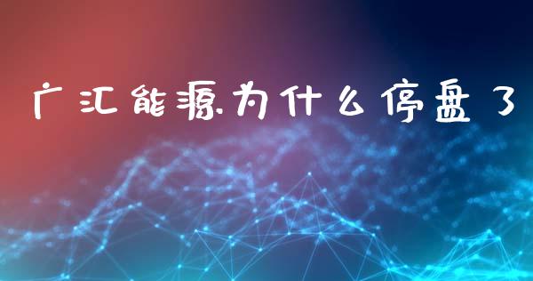 广汇能源为什么停盘了_https://wap.sdyuehang.cn_新股申购_第1张