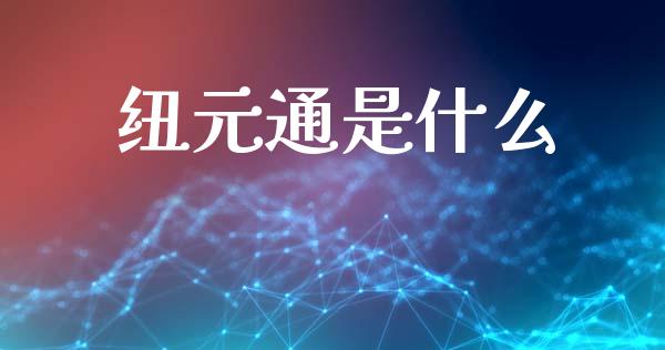 纽元通是什么_https://wap.sdyuehang.cn_债券资讯_第1张