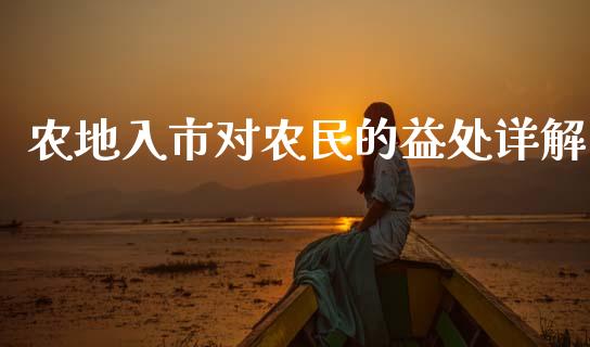 农地入市对农民的益处详解_https://wap.sdyuehang.cn_债券资讯_第1张