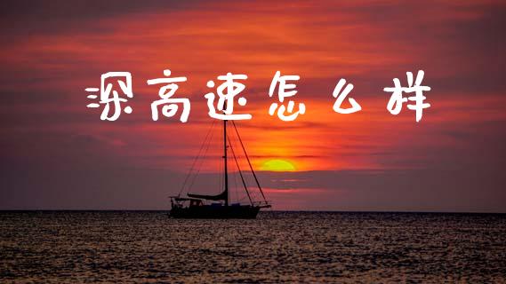 深高速怎么样_https://wap.sdyuehang.cn_产经新闻_第1张
