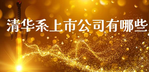 清华系上市公司有哪些_https://wap.sdyuehang.cn_产经新闻_第1张