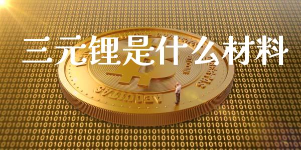 三元锂是什么材料_https://wap.sdyuehang.cn_产经新闻_第1张