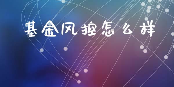 基金风控怎么样_https://wap.sdyuehang.cn_债券资讯_第1张