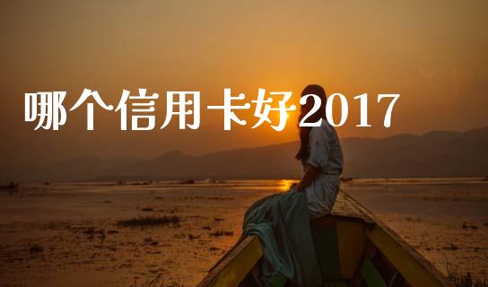 哪个信用卡好2017_https://wap.sdyuehang.cn_产经新闻_第1张