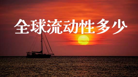 全球流动性多少_https://wap.sdyuehang.cn_债券资讯_第1张