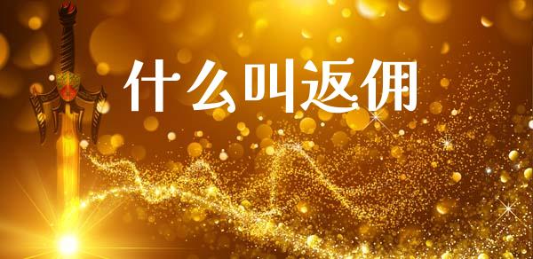 什么叫返佣_https://wap.sdyuehang.cn_产经新闻_第1张