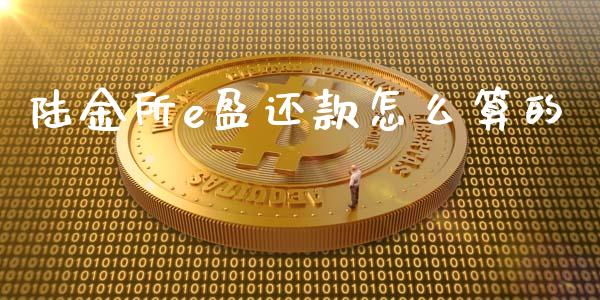 陆金所e盈还款怎么算的_https://wap.sdyuehang.cn_债券资讯_第1张