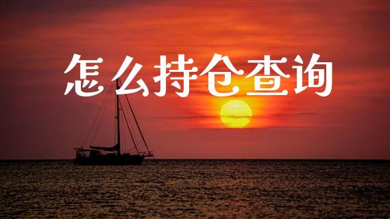 怎么持仓查询_https://wap.sdyuehang.cn_新股申购_第1张