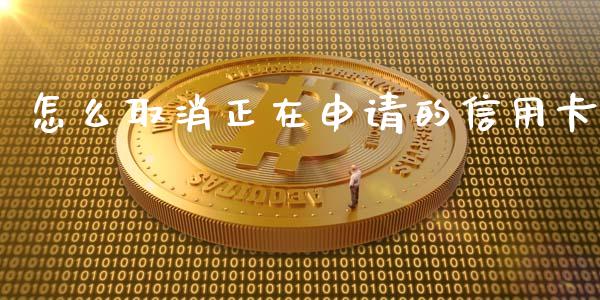 怎么取消正在申请的信用卡_https://wap.sdyuehang.cn_产经新闻_第1张