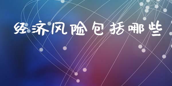 经济风险包括哪些_https://wap.sdyuehang.cn_产经新闻_第1张