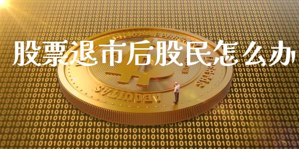 股票退市后股民怎么办_https://wap.sdyuehang.cn_新股申购_第1张