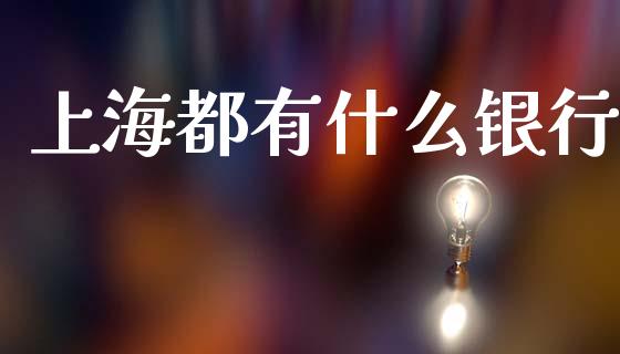 上海都有什么银行_https://wap.sdyuehang.cn_债券资讯_第1张