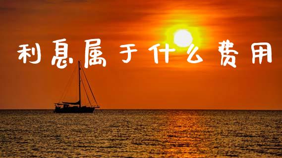 利息属于什么费用_https://wap.sdyuehang.cn_美股行情_第1张