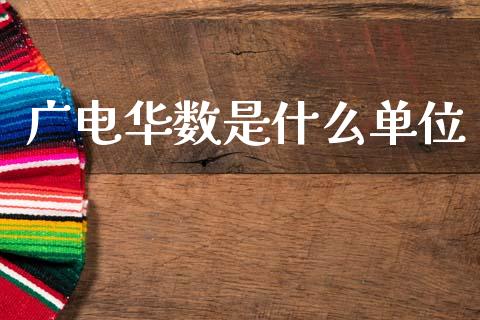 广电华数是什么单位_https://wap.sdyuehang.cn_债券资讯_第1张