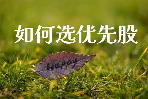 如何选优先股_https://wap.sdyuehang.cn_新股申购_第1张