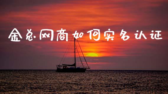 金总网商如何实名认证_https://wap.sdyuehang.cn_美股行情_第1张